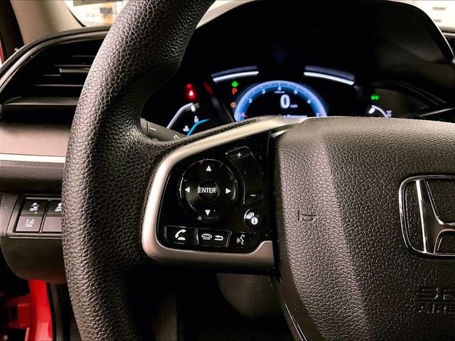 2020 Honda Civic LX Red at Subaru and VW of Moon Township