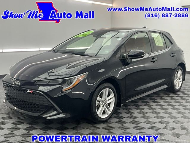 Black 2021 Toyota Corolla Hatchback Front-Wheel Drive 6-Speed Manual