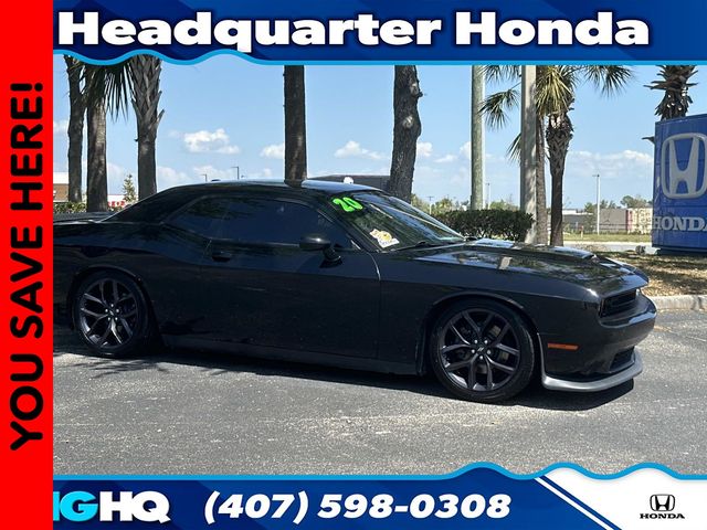 Pitch Black Clearcoat 2020 Dodge Challenger R/T RWD Coupe Rear-Wheel Drive 8-Speed Automatic