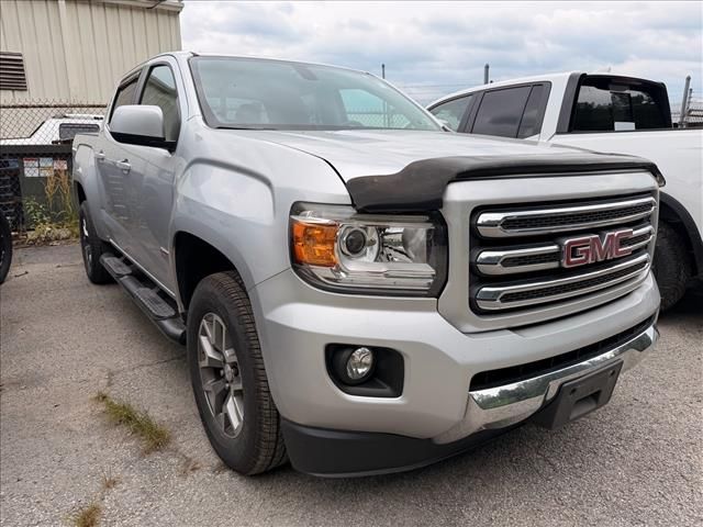 Quicksilver Metallic 2017 GMC Canyon SLE Crew Cab 4WD Pickup Truck Four-Wheel Drive 8-Speed Automatic