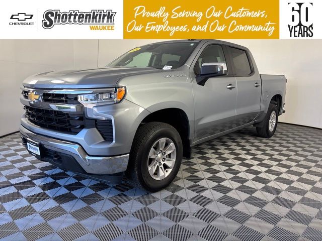 Sterling Gray Metallic 2026 Chevrolet Silverado 1500 Pickup Truck Four-Wheel Drive Automatic
