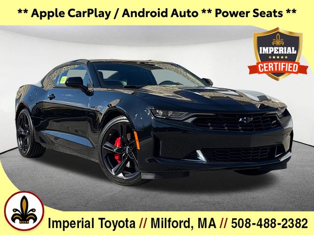 Black 2023 Chevrolet Camaro LT1 Coupe RWD Coupe Rear-Wheel Drive Automatic