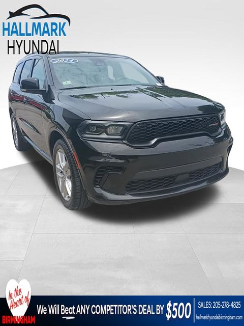 DB Black Crystal Clearcoat 2024 Dodge Durango SUV / Crossover Rear-Wheel Drive 8-Speed Automatic