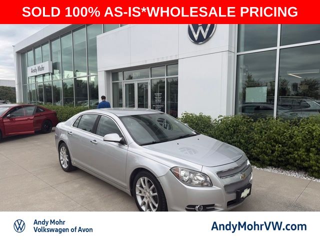 Silver Ice Metallic 2010 Chevrolet Malibu Sedan Front-Wheel Drive 6-Speed Automatic Overdrive