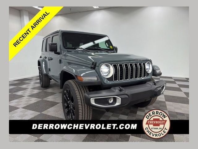 Anvil Clear Coat 2025 Jeep Wrangler 4xe Sahara 4WD SUV / Crossover Four-Wheel Drive 8-Speed Automatic