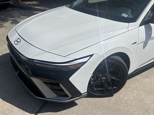 2025 Hyundai Elantra N Line White at Emmons Autoplex