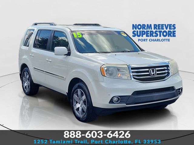 Taffeta White 2015 Honda Pilot SUV / Crossover Front-Wheel Drive 5-Speed Automatic
