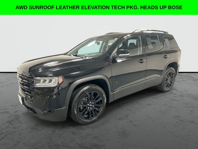 Black (Ebony Twilight Metallic) 2023 GMC Acadia SLT AWD SUV / Crossover Four-Wheel Drive 9-Speed Automatic