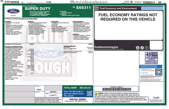 New 2026 White Ford 12FT DUMP/CURBSIDE DOOR image 6