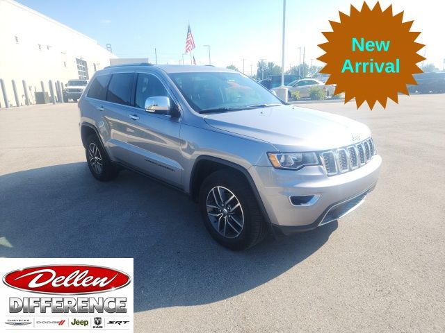 Billet Silver Metallic Clearcoat 2017 Jeep Grand Cherokee SUV / Crossover Four-Wheel Drive 8-Speed Automatic