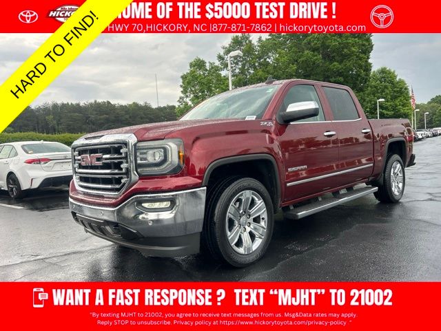 2016 GMC Sierra 4WD Crew Cab Short Box SLT w/R8J's photo