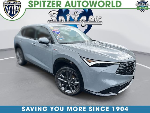 Urban Gray Pearl 2025 Acura ADX SH-AWD with A-SPEC Package SUV / Crossover All-Wheel Drive Continuously Variable Transmission