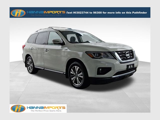 Glacier White 2019 Nissan Pathfinder SV 4WD SUV / Crossover Four-Wheel Drive Continuously Variable Transmission
