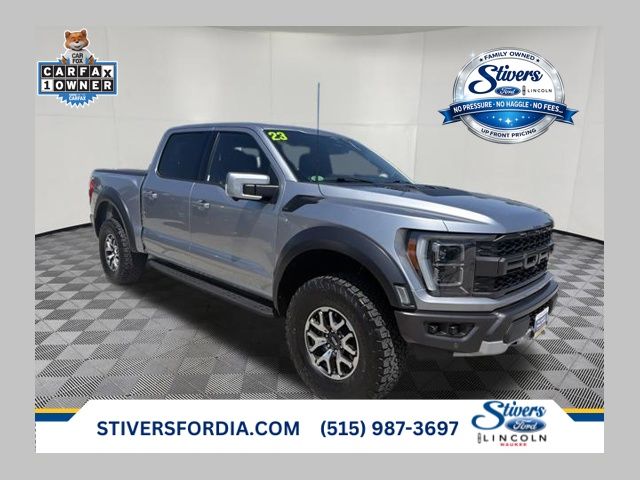 Iconic Silver Metallic 2023 Ford F-150 Pickup Truck Four-Wheel Drive Automatic