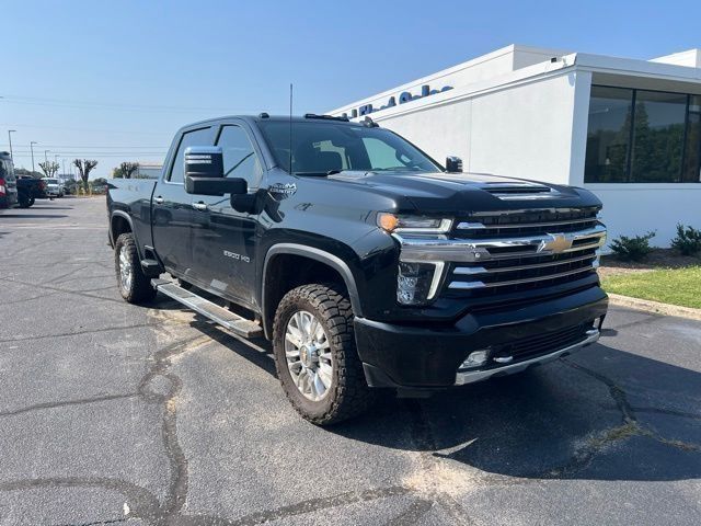 Black 2021 Chevrolet Silverado 2500HD Pickup Truck Four-Wheel Drive Automatic