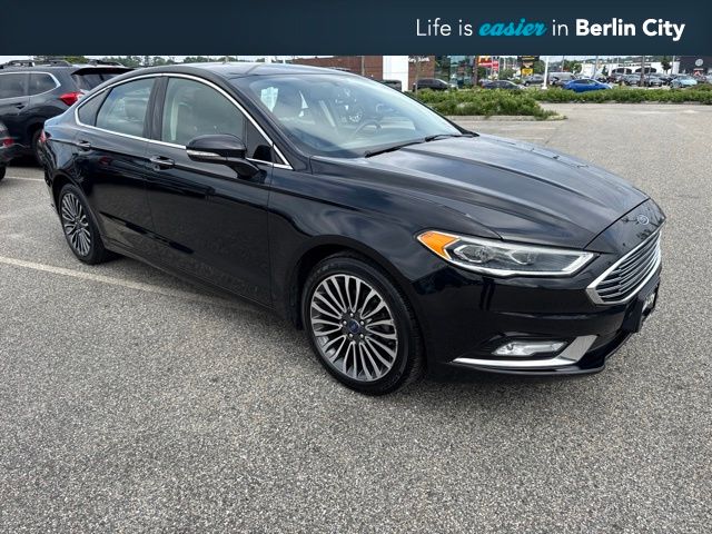 Shadow Black 2017 Ford Fusion Sedan All-Wheel Drive 6-Speed Automatic