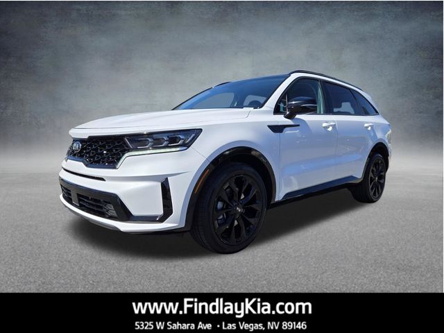 Glacial White Pearl 2021 Kia Sorento SX FWD SUV / Crossover Front-Wheel Drive 8-Speed Dual Clutch