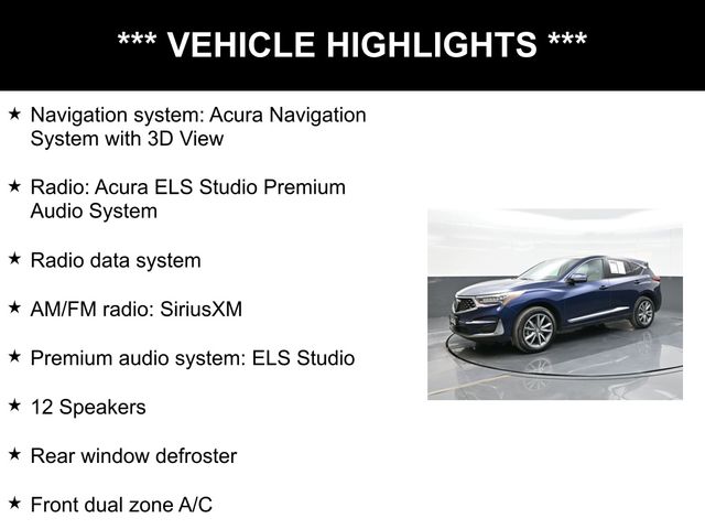 2021 Acura RDX Technology Package 6