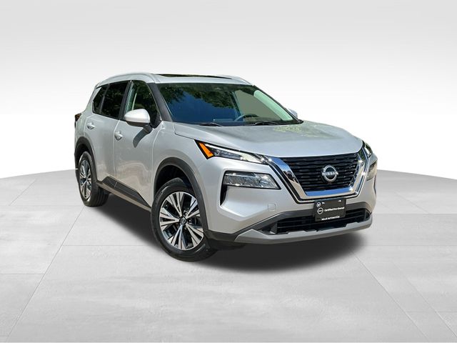 Brilliant Silver Metallic 2023 Nissan Rogue SUV / Crossover All-Wheel Drive Continuously Variable Transmission