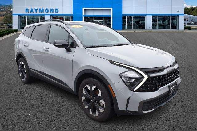 Wolf Gray 2023 Kia Sportage X-Line AWD SUV / Crossover All-Wheel Drive 8-Speed Automatic