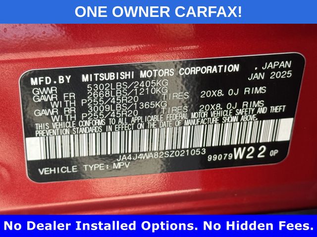 2025 Mitsubishi Outlander SEL Red at Community Kia