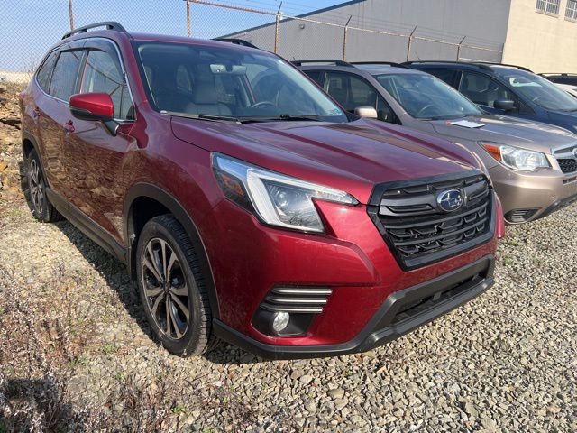 Crimson Red Pearl 2023 Subaru Forester Limited Crossover AWD SUV / Crossover All-Wheel Drive Continuously Variable Transmission