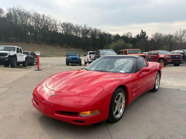 Redline Red 2003 Chevrolet Corvette Coupe RWD Coupe Rear-Wheel Drive 4-Speed Automatic Overdrive