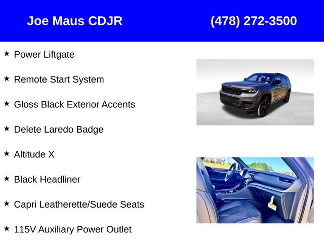 new 2025 Jeep Grand Cherokee L car, priced at $40,968