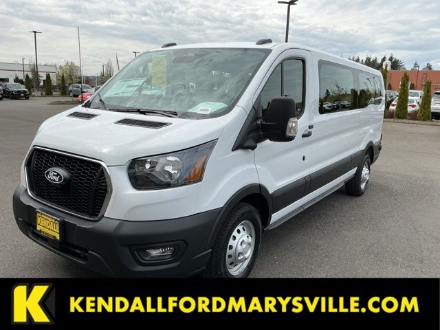 Oxford White 2026 Ford Transit Passenger 350 XL Low Roof LB AWD Van All-Wheel Drive