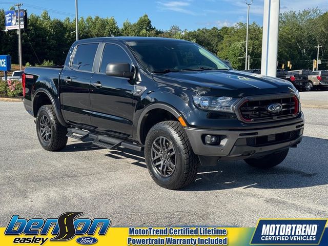 Shadow Black 2022 Ford Ranger Pickup Truck Four-Wheel Drive Automatic