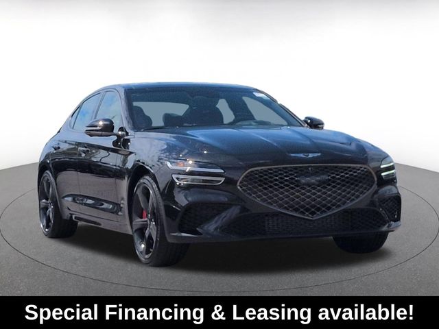 Vik Black 2026 Genesis G70 3.3T Sport Prestige AWD Sedan All-Wheel Drive 8-Speed Automatic