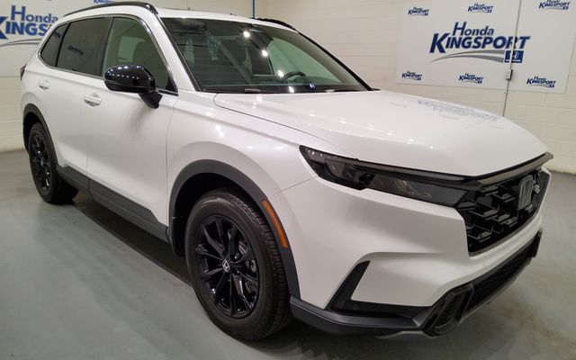 Platinum White Pearl 2025 Honda CR-V Hybrid Sport-L AWD SUV / Crossover All-Wheel Drive Continuously Variable Transmission