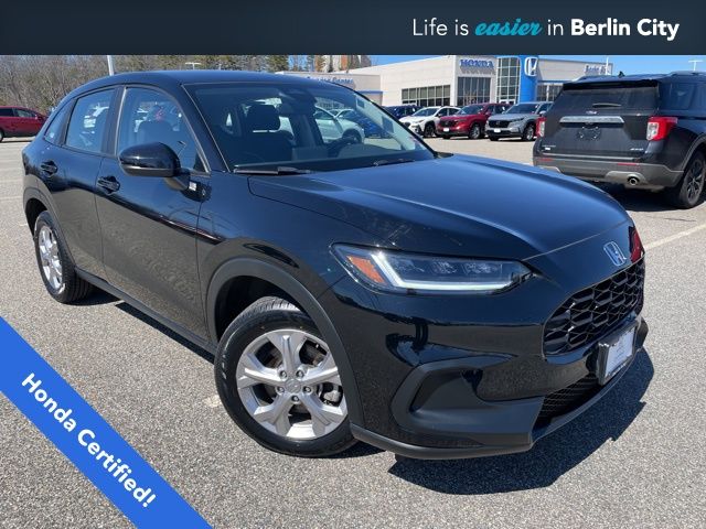 Crystal Black Pearl 2023 Honda HR-V LX AWD SUV / Crossover All-Wheel Drive Continuously Variable Transmission