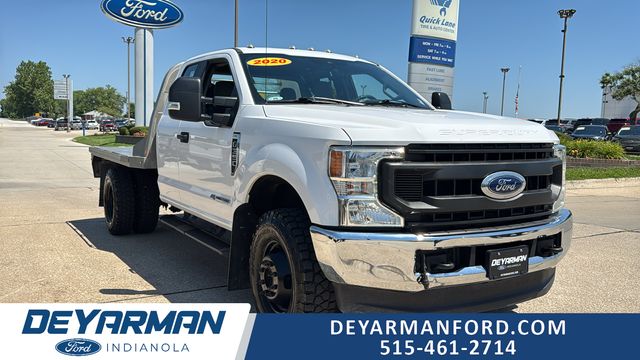 Oxford White 2020 Ford F-350 Super Duty Chassis Pickup Truck Four-Wheel Drive Automatic