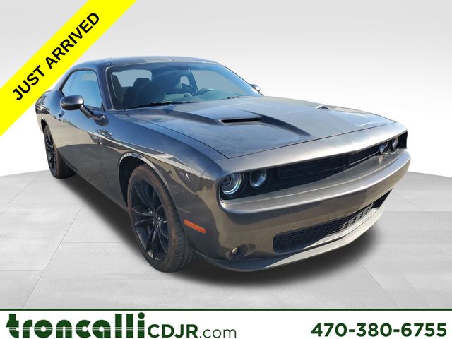 Gray (Granite Crystal Metallic Clearcoat) 2016 Dodge Challenger SXT RWD Coupe Rear-Wheel Drive 8-Speed Automatic