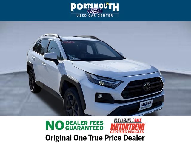 White 2024 Toyota RAV4 Adventure AWD SUV / Crossover All-Wheel Drive 8-Speed Automatic
