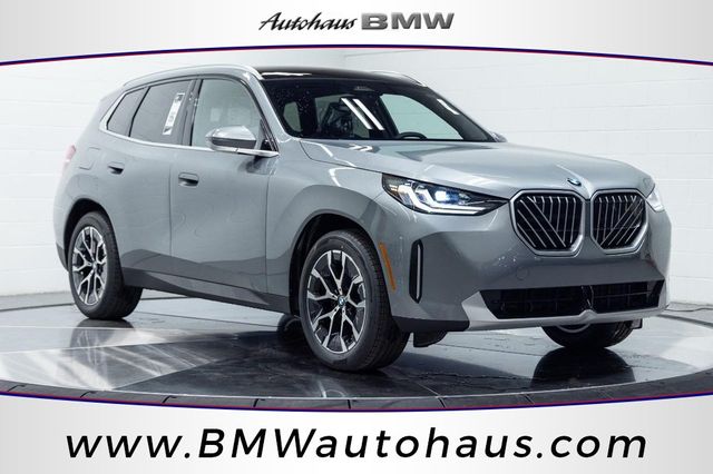 Gray (Skyscraper Grey Metallic) 2026 BMW X3 SUV / Crossover All-Wheel Drive 8-Speed Automatic