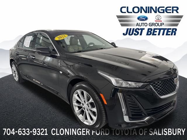 Black Raven 2022 Cadillac CT5 Premium Luxury AWD Sedan All-Wheel Drive Automatic