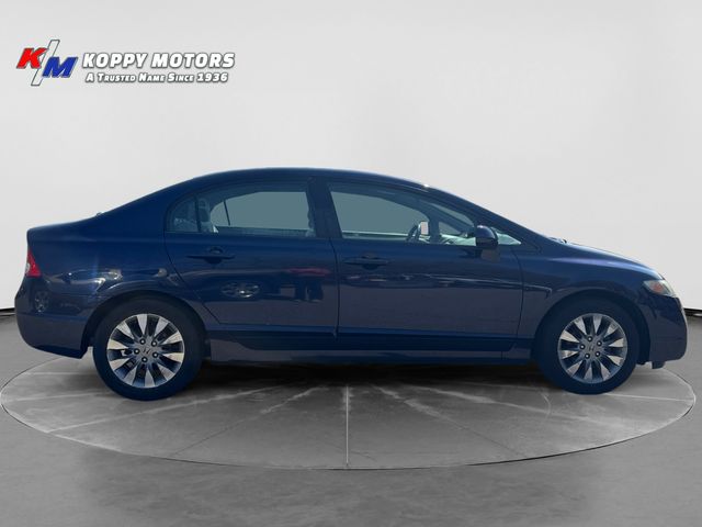 2010 Honda Civic EX - Blue exterior view 6