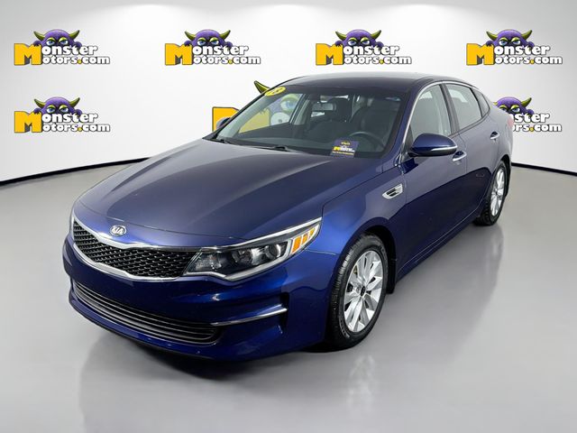 Horizon Blue 2018 Kia Optima LX Sedan Front-Wheel Drive 6-Speed Automatic