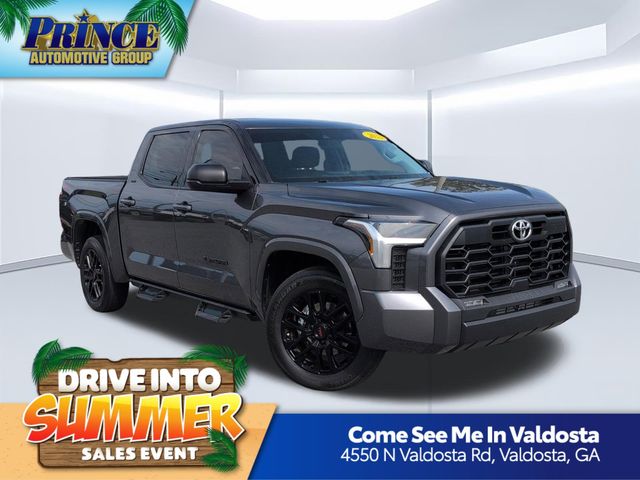 Magnetic Gray Metallic 2023 Toyota Tundra SR5 CrewMax Cab 4WD Pickup Truck Four-Wheel Drive Automatic