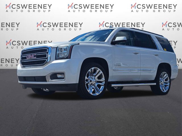 White Frost Tricoat 2019 GMC Yukon SLT RWD SUV / Crossover 4X2 6-Speed Automatic Overdrive