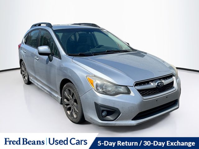 Ice Silver Metallic 2012 Subaru Impreza 2.0i Sport Limited Hatchback Hatchback All-Wheel Drive Continuously Variable Transmission