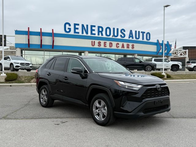Black 2025 Toyota RAV4 XLE AWD SUV / Crossover All-Wheel Drive 8-Speed Automatic