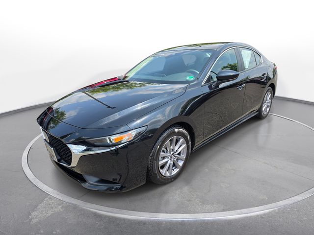 Jet Black 2022 Mazda MAZDA3 Sedan Front-Wheel Drive 6-Speed Automatic