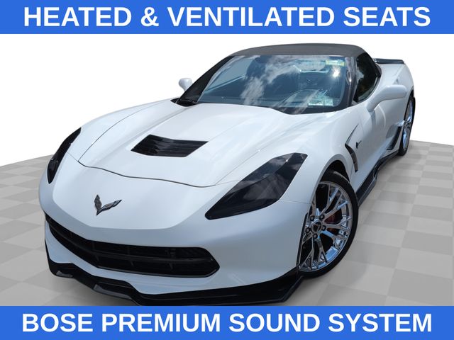 Arctic White 2016 Chevrolet Corvette Convertible Rear-Wheel Drive 8-Speed Automatic