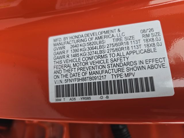 New 2026 Honda Passport SUV