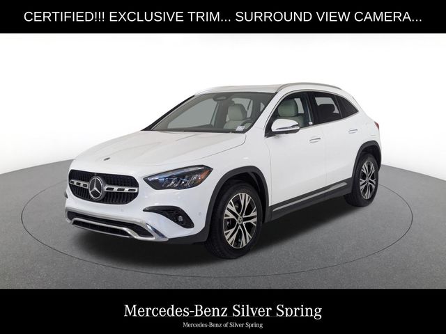 Polar White 2026 Mercedes-Benz GLA 250 4MATIC SUV / Crossover All-Wheel Drive 8-Speed Dual Clutch