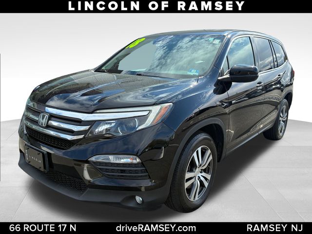 Black 2018 Honda Pilot EX-L AWD with Honda Sensing SUV / Crossover All-Wheel Drive 6-Speed Automatic