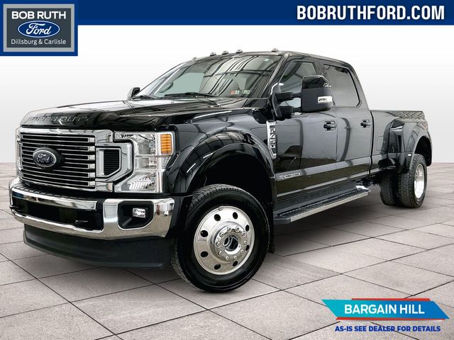 Agate Black Metallic 2021 Ford F-450 Super Duty Pickup Truck Four-Wheel Drive Automatic